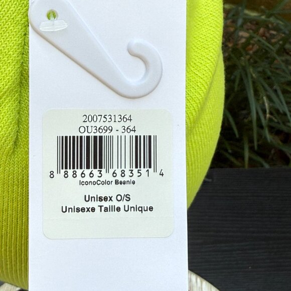 Mountain Hardwear IcnoColor Beanie Unisex O/S Cap Reversible Green Blue New - Picture 6 of 8